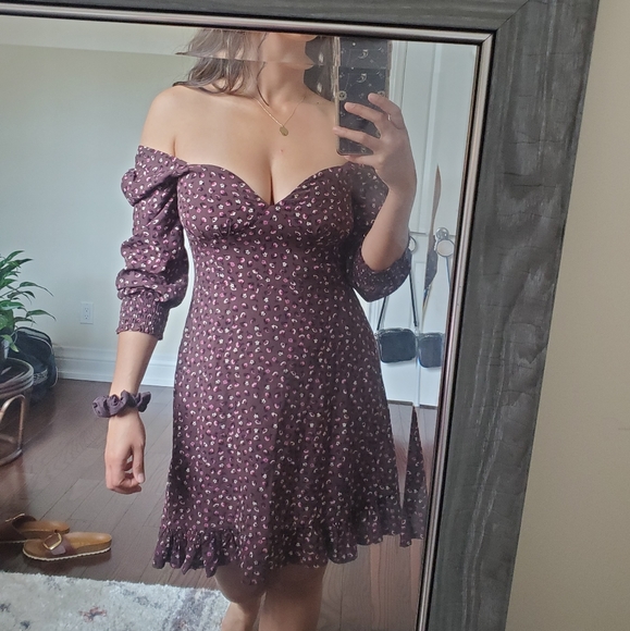 NWOT Sweetheart Neckline Summer Dress - Picture 2 of 3